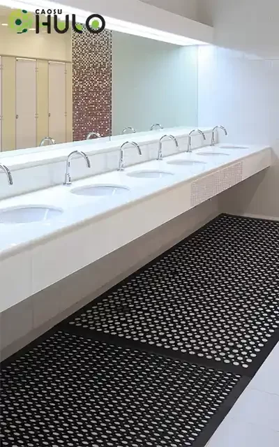 Thảm cao su chống trượt cho nhà bếp và khu vực làm việc có lỗ thoát nước 3